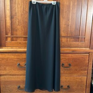 MSK Black Full Length Skirt - women’s size S